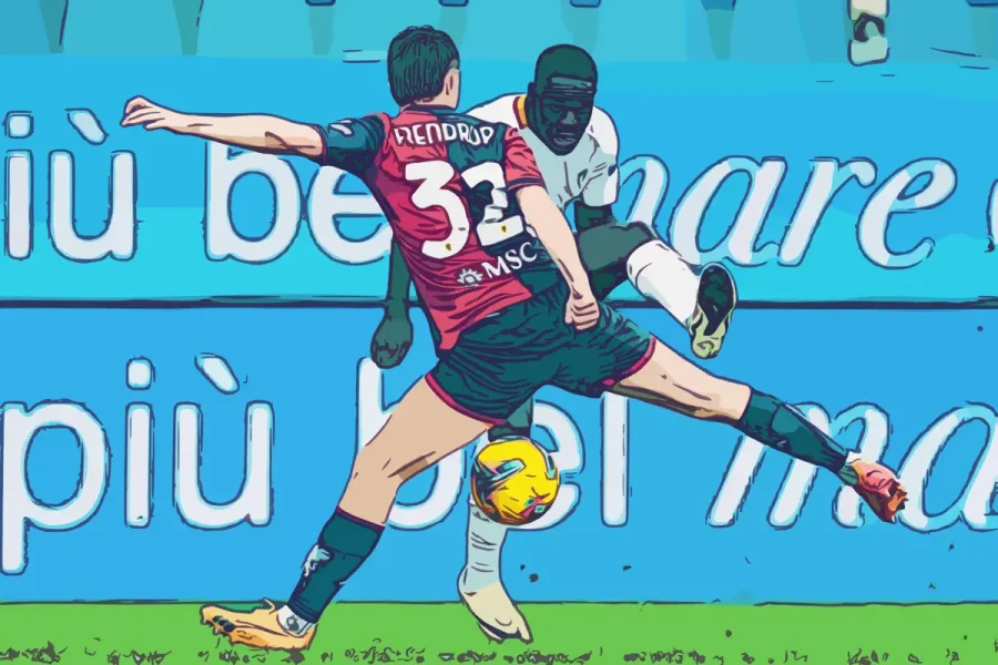 Pareggio spettacolo tra Genoa e Cagliari