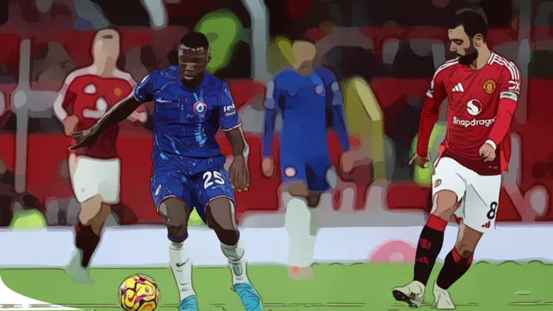 Bruno Fernandes e Caicedo sono i marcatori della sfida tra Manchester United e Chelsea