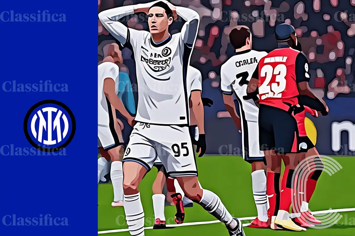 Il gol sfiorato da Bastoni contro il Leverkusen