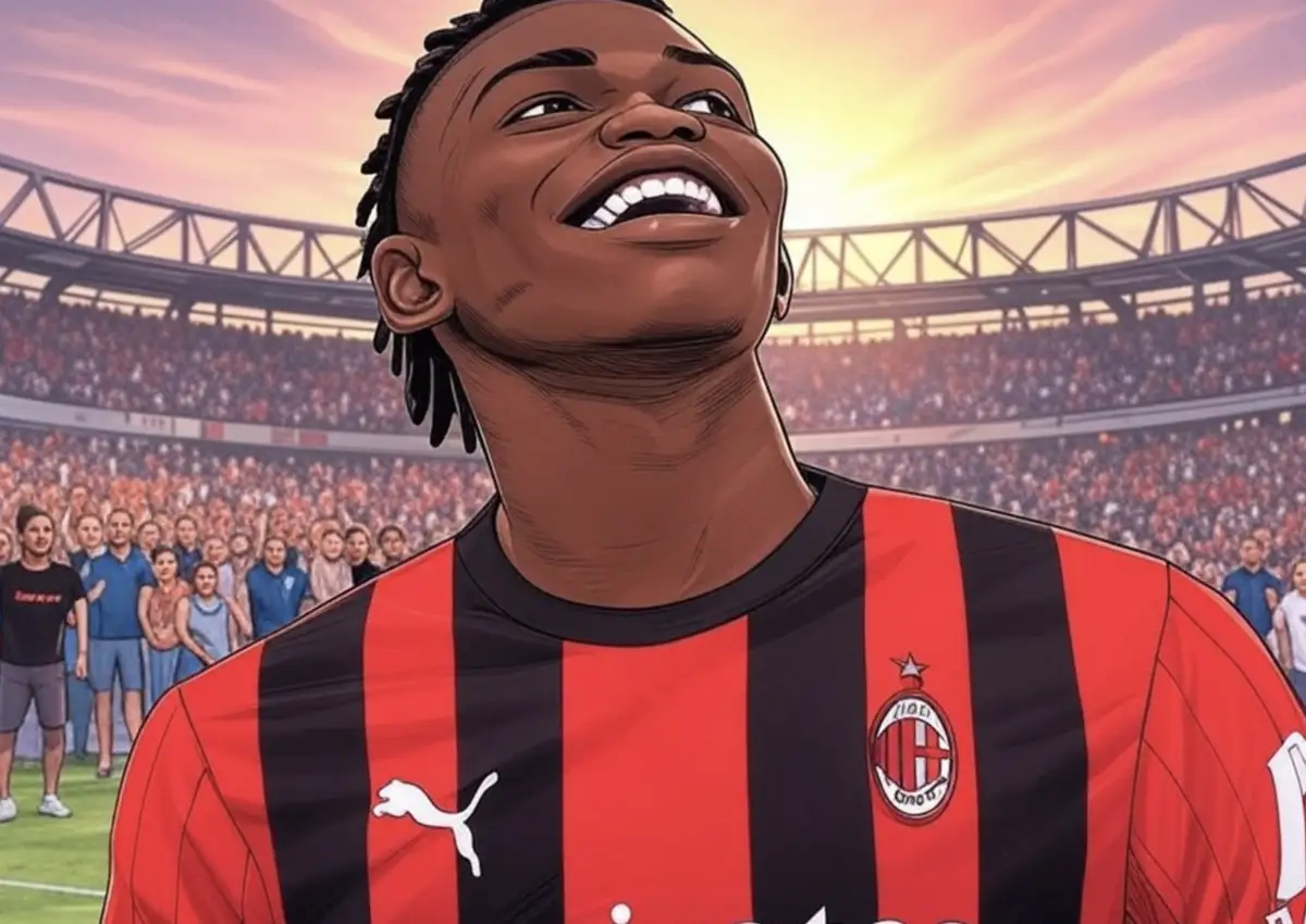 Leao, uno degli eroi rossoneri nella notte di Riad